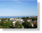 Blick vom Turm der Ostsee-Therme in Ahlbeck